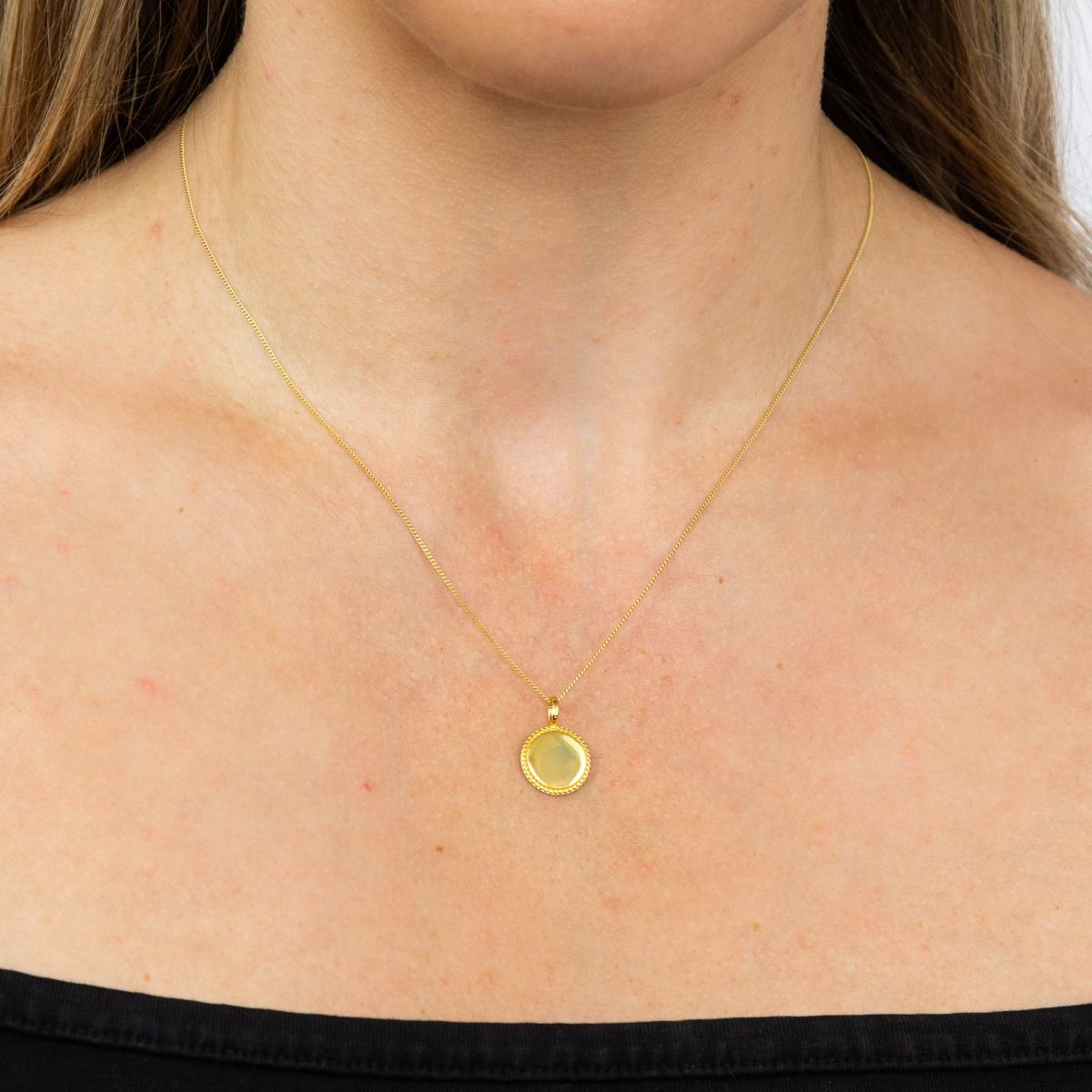 Children's Handwritting on Necklace
