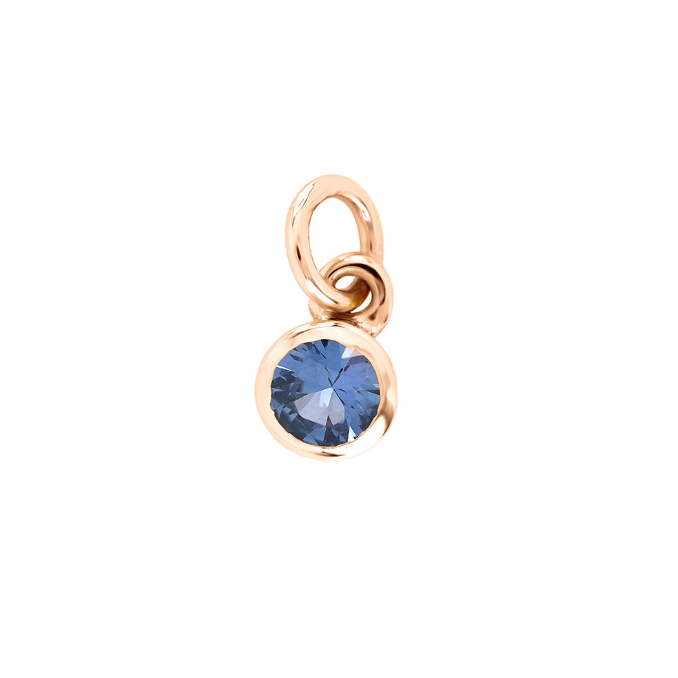 Pierre de naissance en or 9 carats – Septembre (saphir)