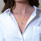 Personalised Necklace in Silver or Gold - 15mm