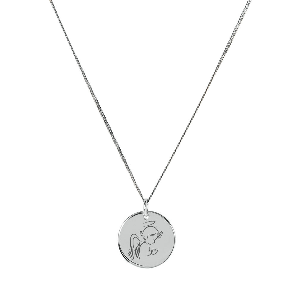 First Holy Communion Angel Necklace