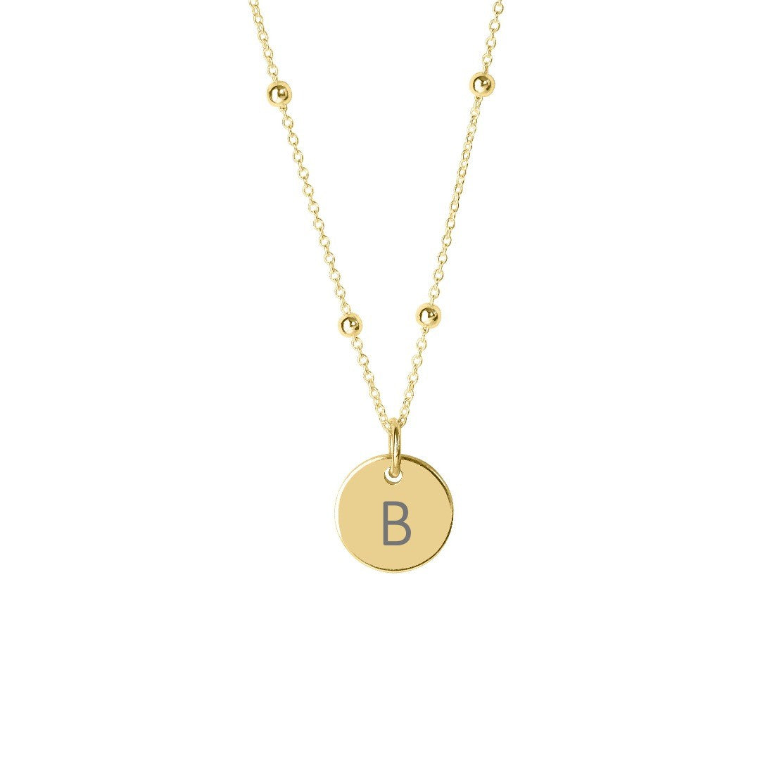 Confirmation Initial Necklace - Small