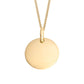 Personalised Necklace in Silver or Gold - 15mm