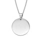 Collier écriture manuscrite d'un être cher sur un disque