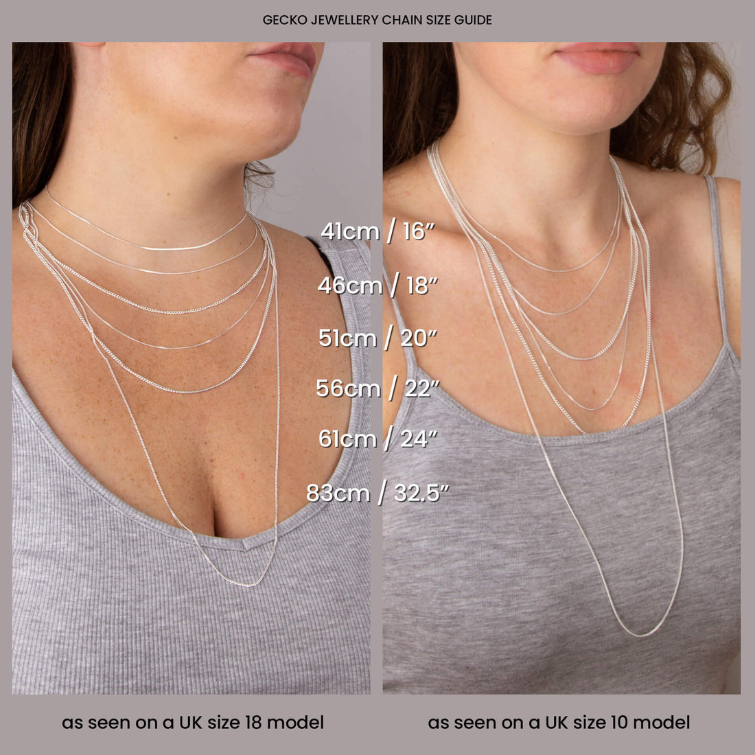 Sterling Silver Curb Link Chain