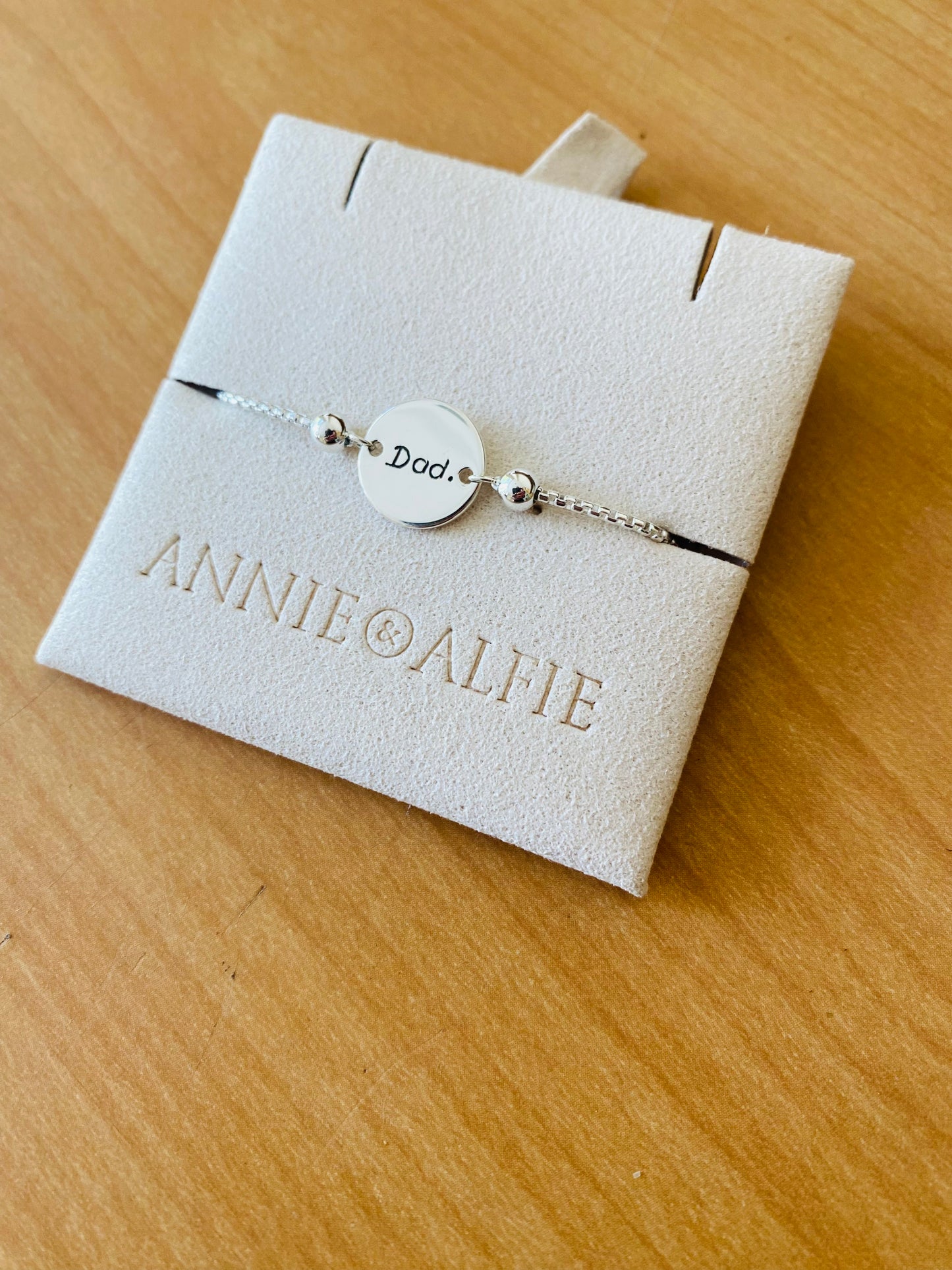 Disc Bracelet in Gold or Silver
