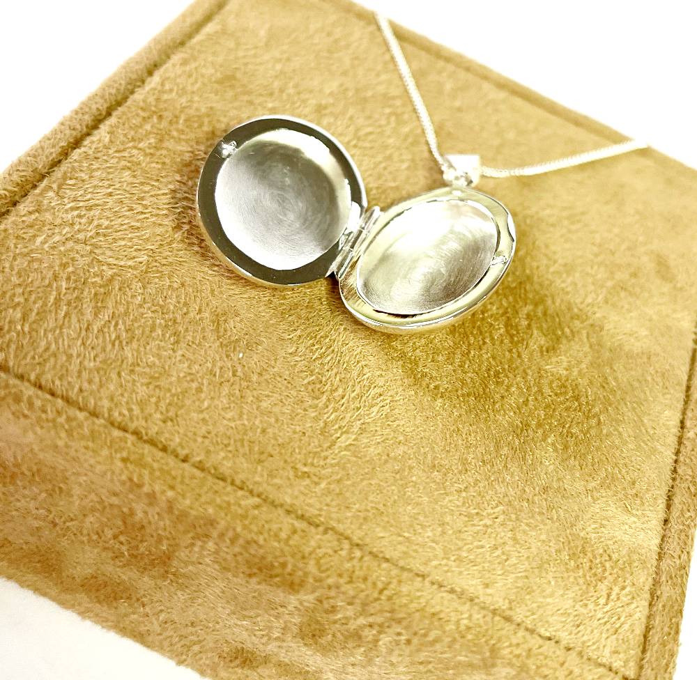 Oval Silver Locket