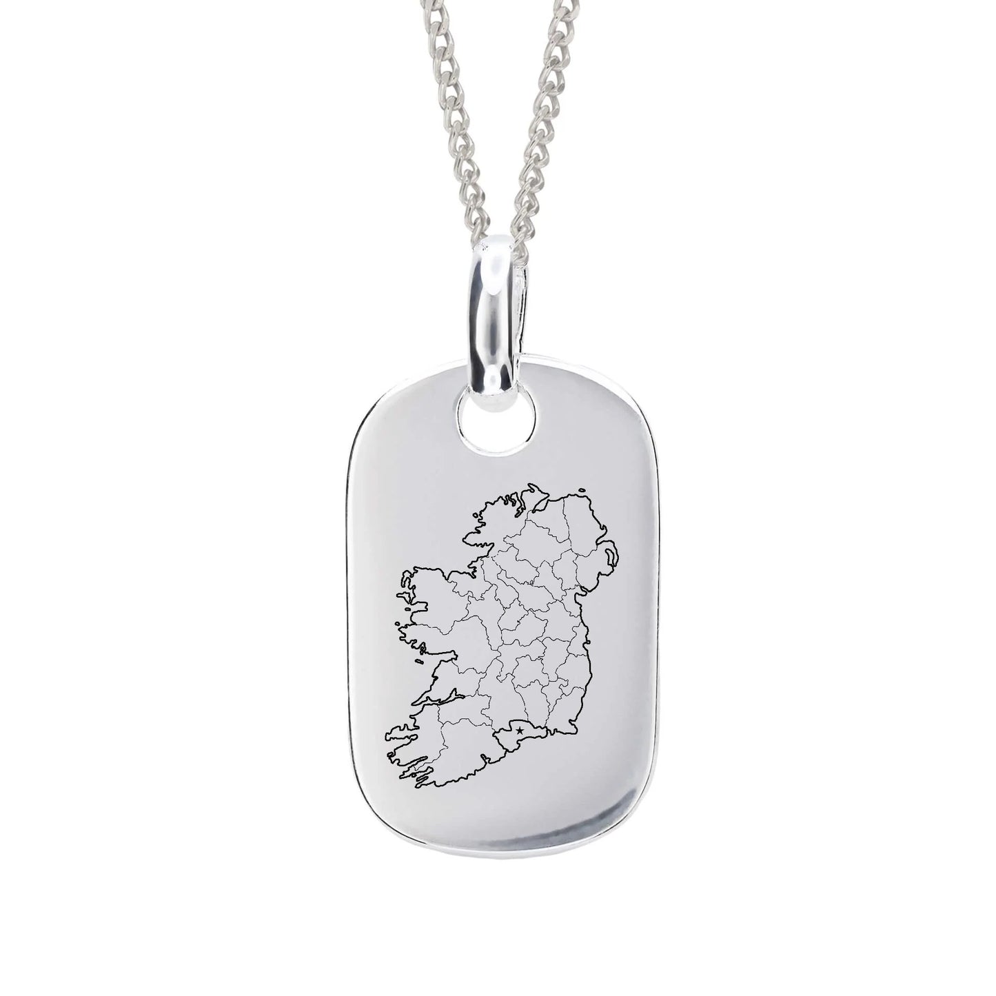 Home County Silver Necklace