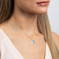 Collier Intial Communion disque 10mm - disponible en Argent ou Or