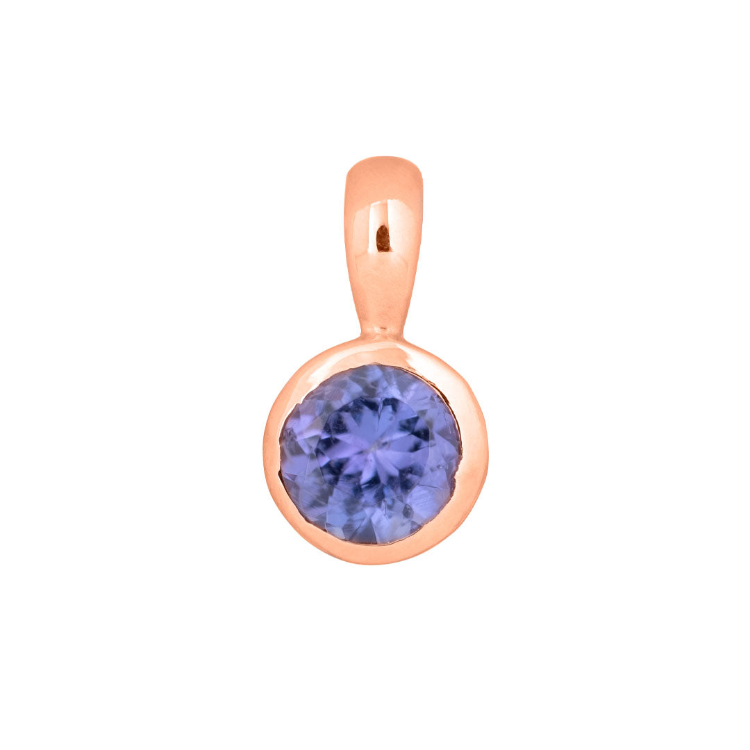 Pierre de naissance en or 9 carats – Décembre (Tanzanite)