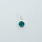 Blue Zircon charm