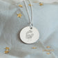 Paw Print Necklace - 15mm