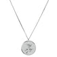Collier écriture manuscrite d'un être cher sur un disque