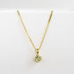 Peridot Birstone Charm Pendant