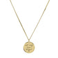 Handwriting of a Loved One on Disc Necklace