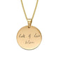 Personalised 9ct Gold Necklace