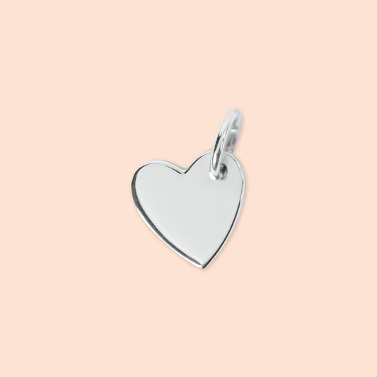 Silver Heart Charm