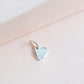 Tiny Silver Heart Charm
